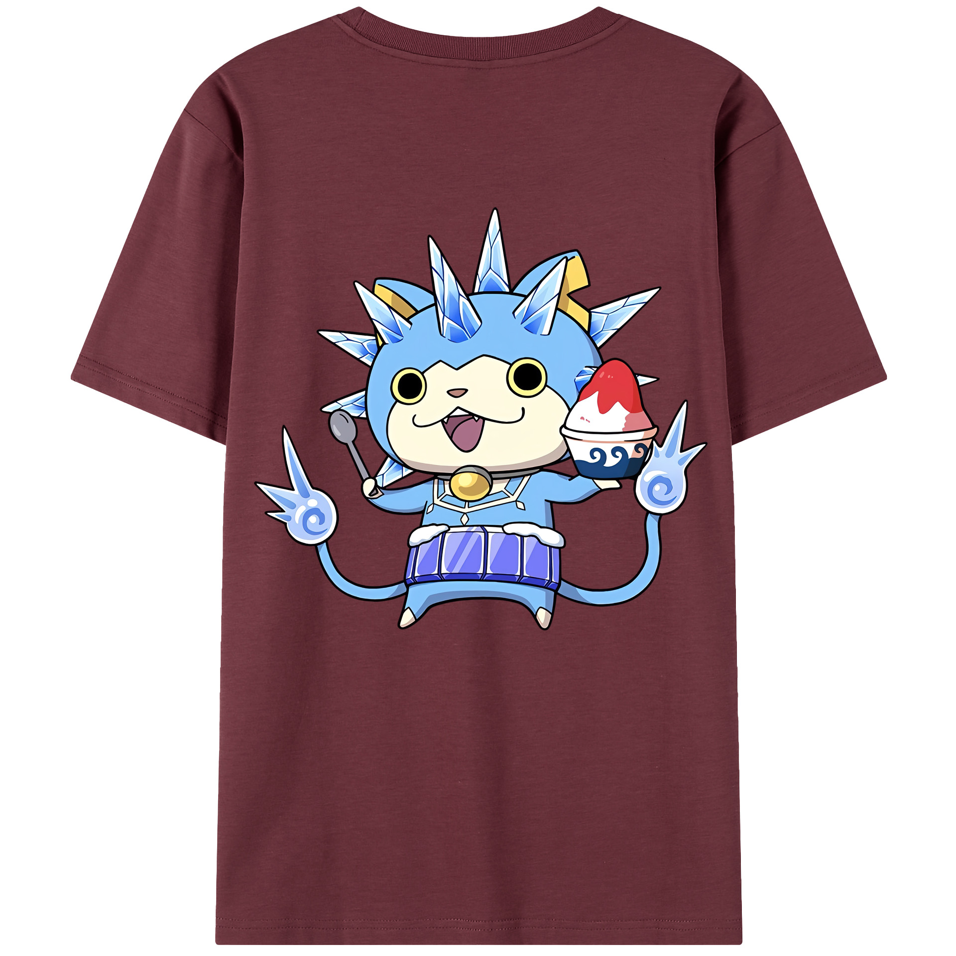 （画像用） 妖怪ウォッチ Yo-kai Watch 綿100％半袖Tシャツ（背面プリント）